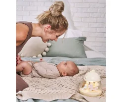 Iluminación^Rabbit & Friends Caja de Música Carrusel con Lámpara Chicklet Amarillo