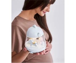 Iluminación^Rabbit & Friends Caja de Música Carrusel con Lámpara Chicklet Azul