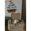 Porta Toallitas^Funkybox Caja de Toallitas Barco Beige