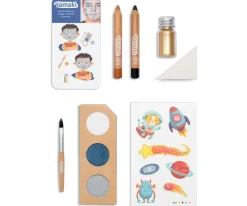 Pintura De Uñas, Brillos Y Tattoos^Namaki Caja Maquillaje Mundo Intergaláctico