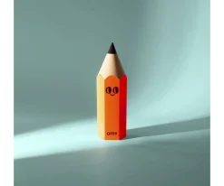 Material Escolar^Omy Caja para Lápices Naranja