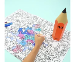 Material Escolar^Omy Caja para Lápices Naranja