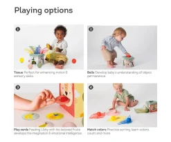 Caja Sensorial con Actividades Niños Juguetes Para Niños De 18 Meses|Juguetes Para Niños De Un Año