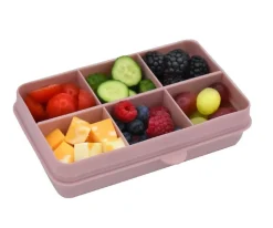 Outlet Caja Snackle 6 Compartimentos Pink Luxe Fiambreras Infantiles|Cajas De Almuerzo