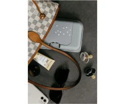 Porta Toallitas^Funkybox Caja Toallitas to Go Plata Estrellas