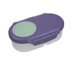 Hot Cajita Almuerzo Snack Lilac Pop Fiambreras Infantiles|Cajas De Almuerzo