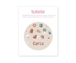 Clearance Cajita para Fruta Personalizada Campus Cool Pink Geometric Nature Fiambreras Infantiles|Colecciones Vuelta Al Cole