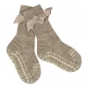 Calcetines Suela Bebé^GoBabyGo Calcetines Suela Antideslizante Lana Merino Light Brown Melange