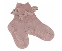 Calcetines Suela Bebé^GoBabyGo Calcetines Suela Antideslizante Lana Merino Woodrose