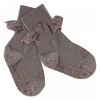 Calcetines Suela Bebé^GoBabyGo Calcetines Suela Antideslizante Lana Merino Dark Purple Dove