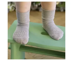 Outlet Calcetines Suela Antideslizante Bambú Sand Gateo|Calcetines Suela Bebé