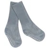 Clearance Calcetines Suela Antideslizante Bambú Stone Blue Gateo|Calcetines Suela Bebé