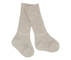 Gateo^GoBabyGo Calcetines Suela Antideslizante Lana Merino Sand