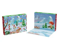 Sale Calendario de Adviento Santa's World 600 Piezas Niños Juguetes Niños 6 Años|Juguetes Niños 8 Años