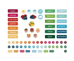 New Calendario Magnético Niños Juguetes Niños 3 Años|Juguetes Niños 5 Años