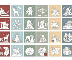 Manualidades Para Niños^Little Dutch Calendario para Pintar Cuenta Atrás Navidad