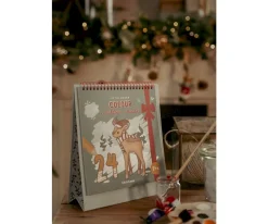 Manualidades Para Niños^Little Dutch Calendario para Pintar Cuenta Atrás Navidad