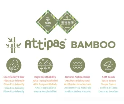 Calzado Infantil^Attipas Calzado Bambú Summer Bear Blue