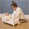 Best Cama Arlequín para Muñecas Blanca Niños Juguetes Niños 4 Años|Accesorios Para Muñecas