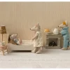 Casa De Muñecas De Madera^Maileg Cama Ratón Off White