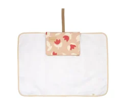 Cambiadores Para Bebés^Nobodinoz Cambiador de Viaje Impermeable Hyde Park Red Tulips