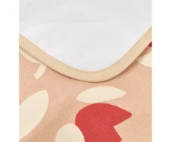 Cambiadores Para Bebés^Nobodinoz Cambiador de Viaje Impermeable Hyde Park Red Tulips