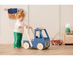 New Camión Andador Aiden Azul y Beige Niños Juguetes Niños 4 Años|Juguetes Niños 3 Años