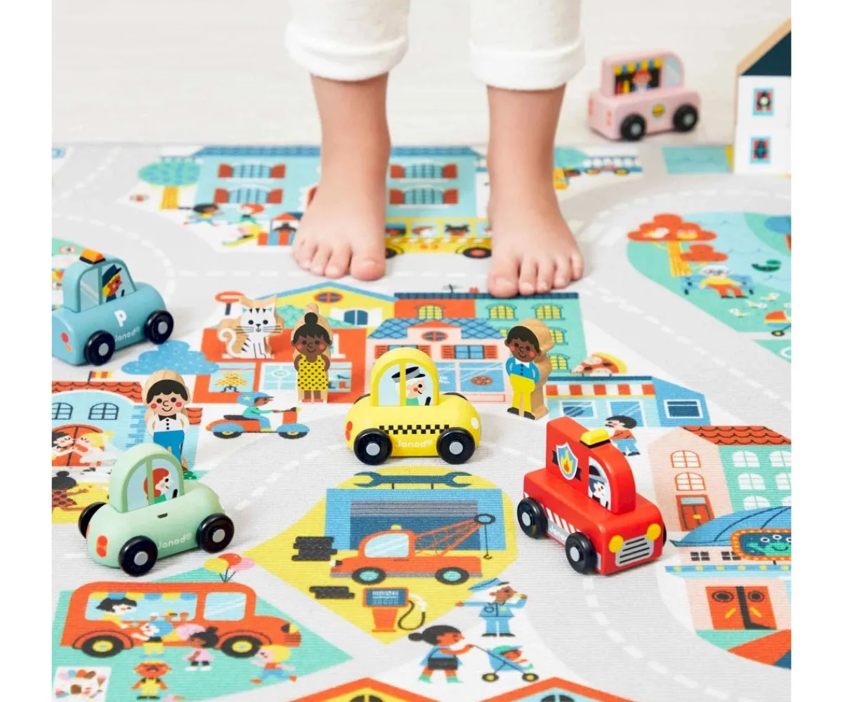 Online Camión de Bomberos de Ciudad Cross Roads Niños Juguetes Para Niños De Un Año|Juguetes Para Niños De 18 Meses