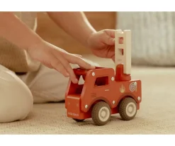 Discount Camión de Bomberos de Madera FSC Niños Juguetes Para Niños De Un Año|Juguetes Niños 3 Años