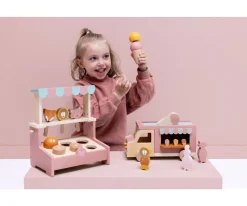 New Camión de Helados de Madera All Animals Niños Juguetes Niños 3 Años|Juegos De Imitación