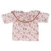 Accesorios Para Muñecas^Tutete Textil Camisa Cutie con Volante Floral Fledi para Muñeco