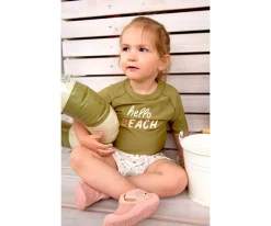 Camisetas Protección Solar^Lassig Camiseta Protección Solar Manga Corta Hello Beach Moss