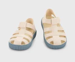 Calzado Infantil^Igor Cangrejeras Infantil Nico Marfil Océano