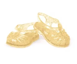 Accesorios Para Muñecas^Minikane Cangrejeras Sun para Muñecas Gordis Dorado Glitter