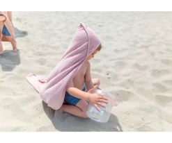 Toallas^Timboo Capa / Toalla de Baño Grande Misty Rose Personalizable