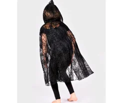 Disfraces Para Niños^Den Goda Fen Capa Araña Negro T.3-8 años