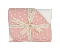 Clearance Capa Baño Leaves Pink Personalizable Niños Toallas|Capa De Baño Bebé