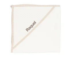 Capa De Baño Bebé^Cristina de Jos'h Capa de Baño Dorset Beige Personalizable