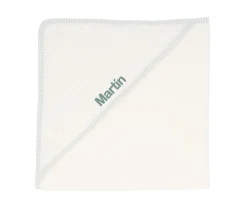 Capa De Baño Bebé^Cristina de Jos'h Capa de Baño Dorset Verde Personalizable