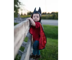Disfraces Para Niños^Great Pretenders Capa Reversible Murciélago-Araña