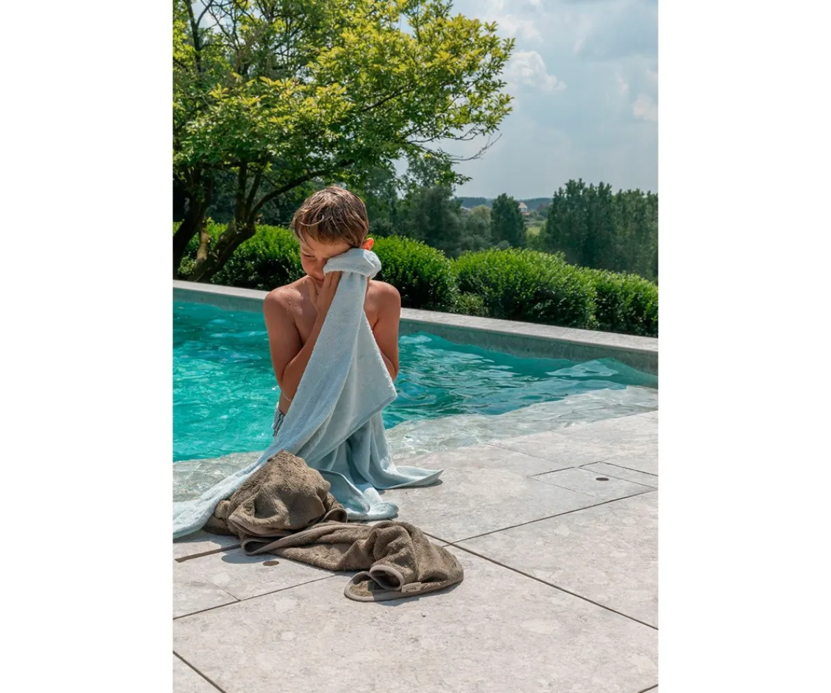 Toallas^Timboo Capa Toalla de Baño Grande Riviera Blue Personalizable