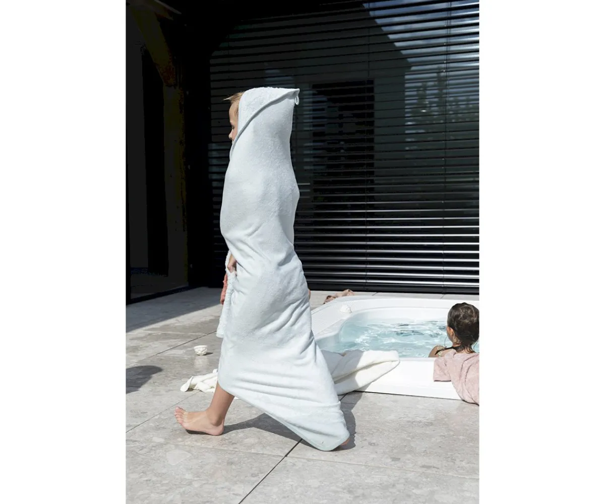 Toallas^Timboo Capa Toalla de Baño Grande Riviera Blue Personalizable