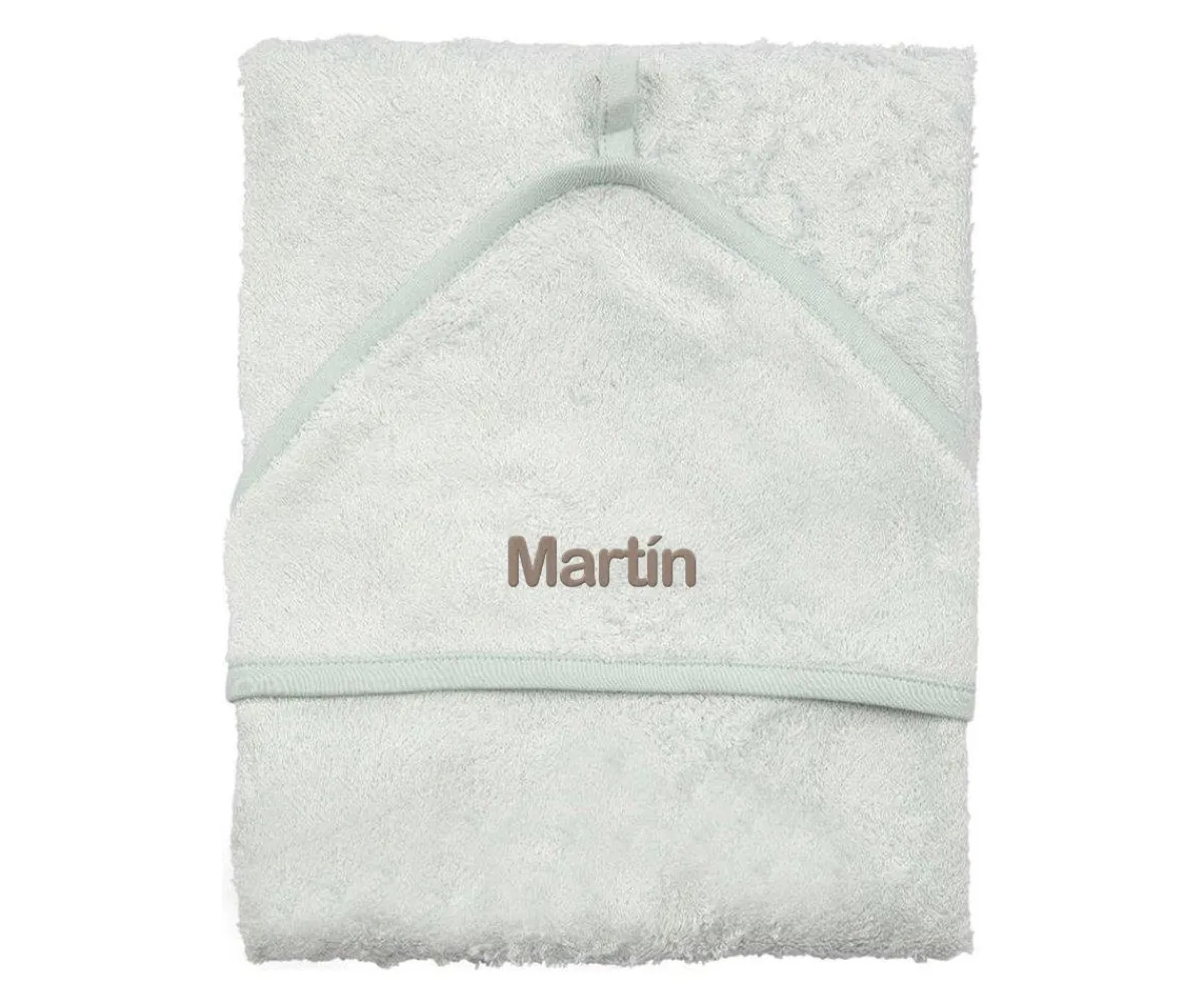 Toallas^Timboo Capa Toalla de Baño Grande Riviera Blue Personalizable