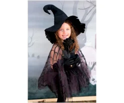 Disfraces Para Niños^Great Pretenders Capa y Tutu Spider Witch 5-6 años