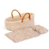 Outlet Capazo Moisés Mediano Croché para Muñecas Niños Últimas Unidades|Accesorios Para Muñecas