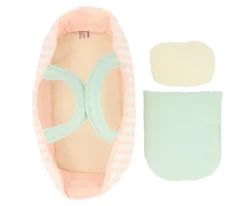 Best Capazo Muñecas Stripes Pink Niños Juguetes Niños 4 Años|Juguetes Para Niños De 18 Meses