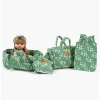 Accesorios Para Muñecas^Minikane Capazo y Almohada Liberty Capel Verde para Muñecos
