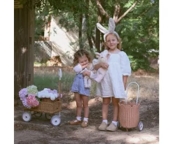 Discount Carrito Ratán Luggy Petal Niños Carritos Muñecas|Juguetes Niños 3 Años