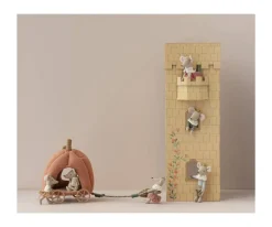 Sale Carroza de Calabaza Ratón Niños Accesorios Para Muñecas|Casa De Muñecas De Madera