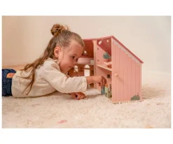 Hot Casa de Muñecas de Madera Portable Niños Juguetes Niños 5 Años|Juguetes Niños 4 Años